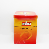 سوفیا چای شکسته قوطی چهارگوش نارنجی 450 گرمی